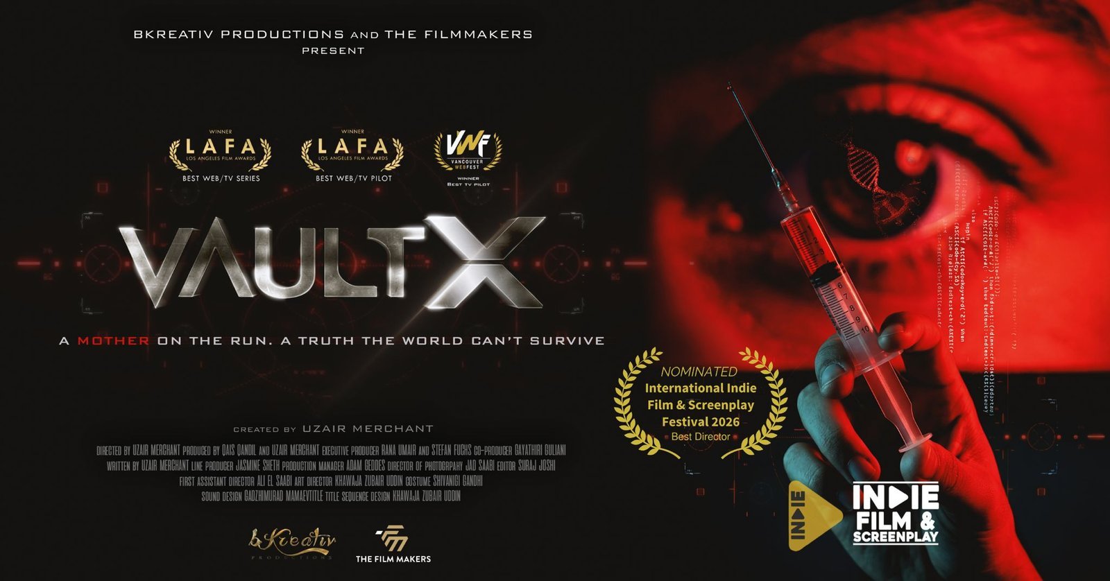 Vault X — Award-Winning Thriller Series